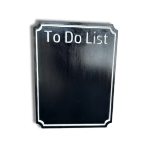 To Do List Board Painted & Sealed
